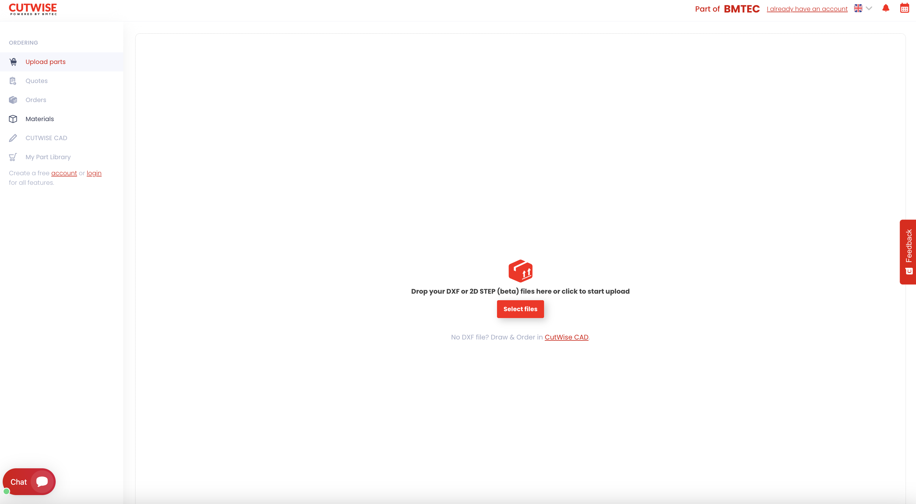 Design-Dateien hochladen – CutWise