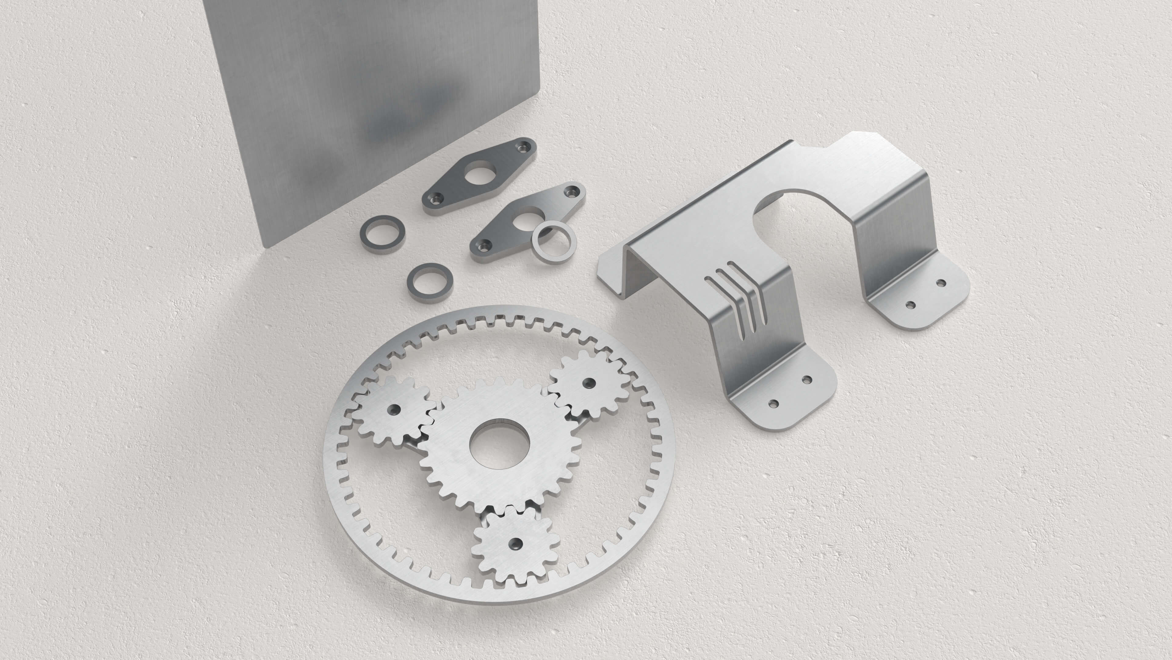 RVS 316L KGW 2B 1ZF schneiden oder fräsen
