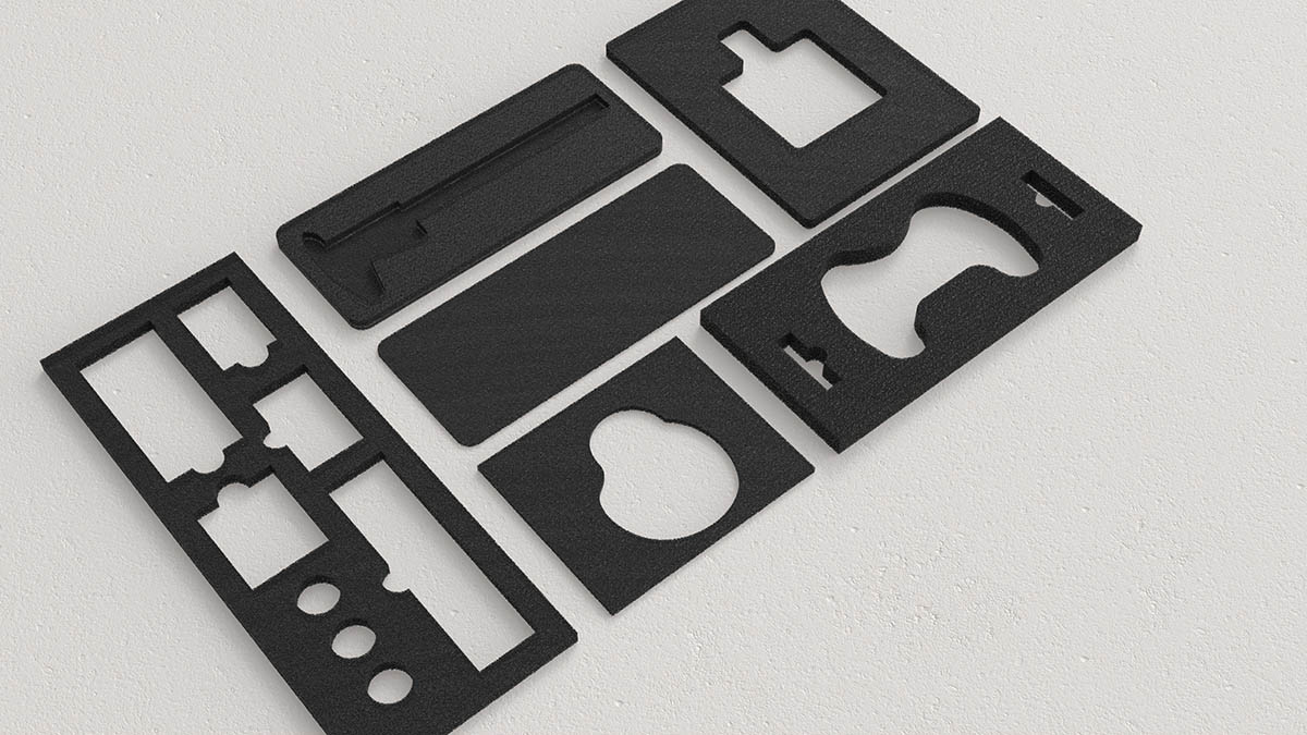 EPDM-Schaum schneiden