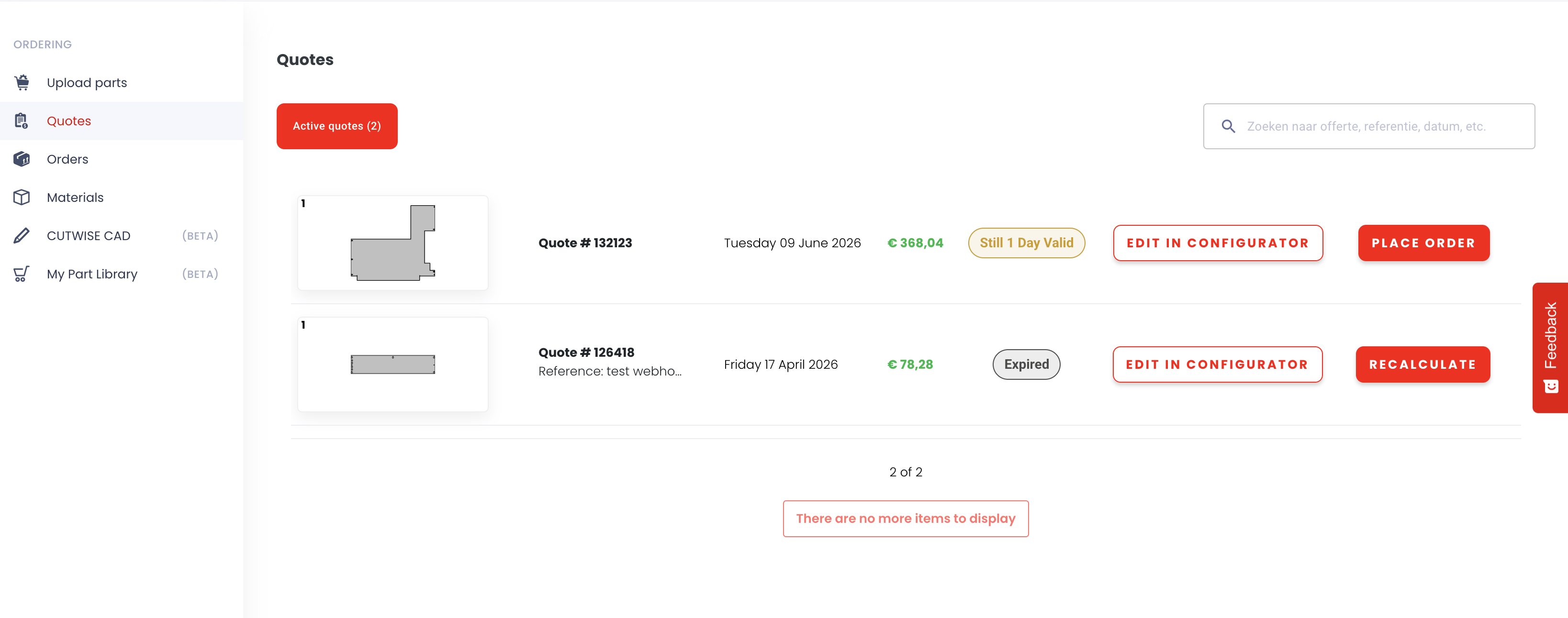 Review your quote