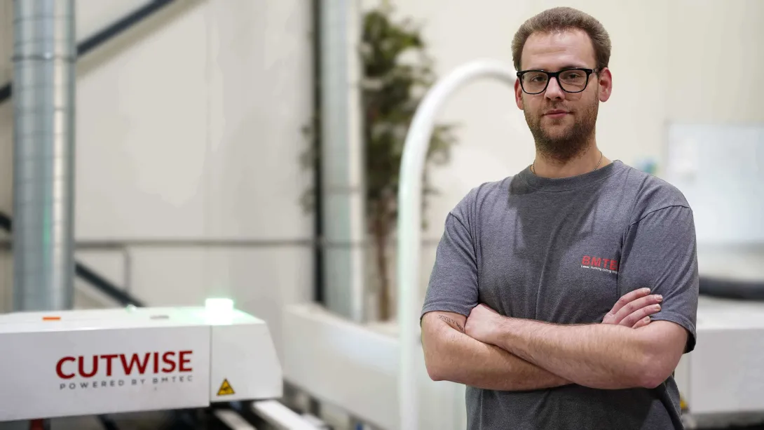 Productionteam CutWise Sander Poede